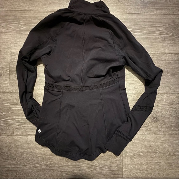 Lululemon Black Jacket‎ with Reflective Accents - Picture 2 of 3